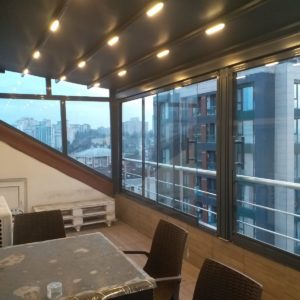 4x4 16m2 Blackout Kumaşlı Pergole Sistemi